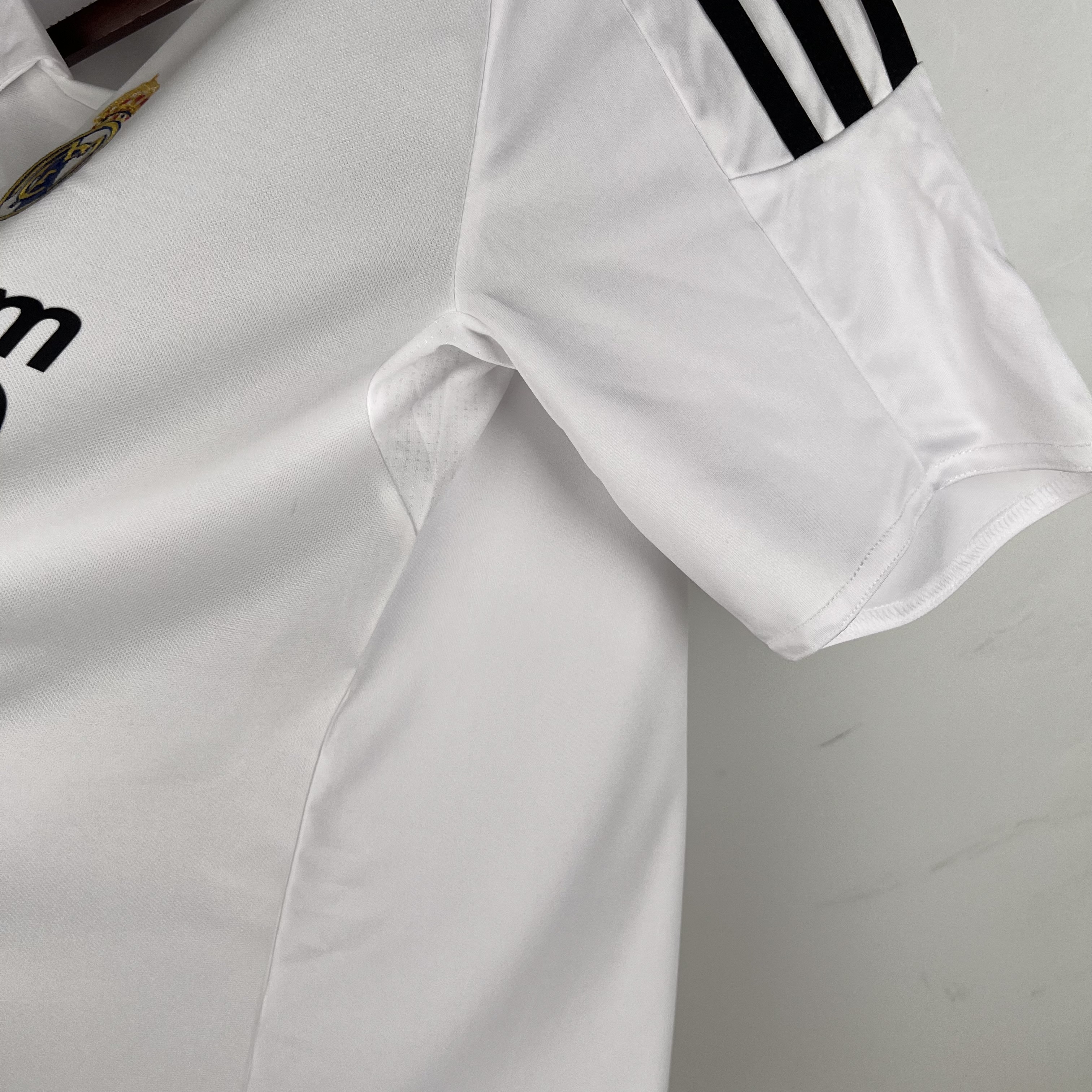 Real Madrid Retro Jersey Home Custom Soccer Shirt 2008/09