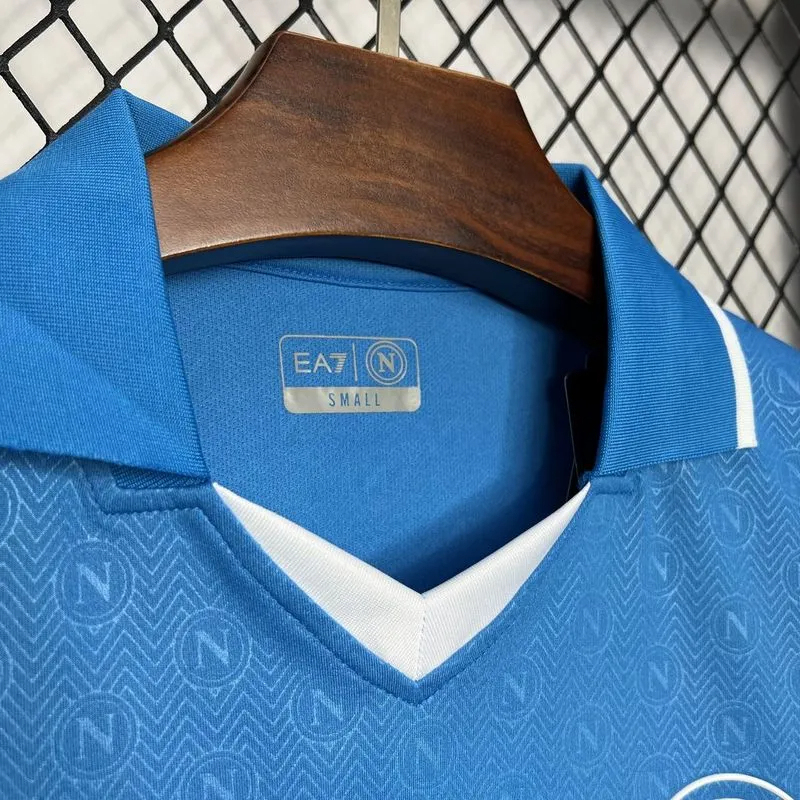 Napoli Soccer Jersey Home Custom Shirt 2024/25