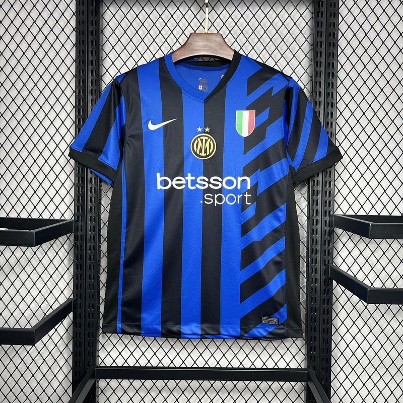 LAUTARO #10 Inter Milan Soccer Jersey Home Custom Shirt 2024/25