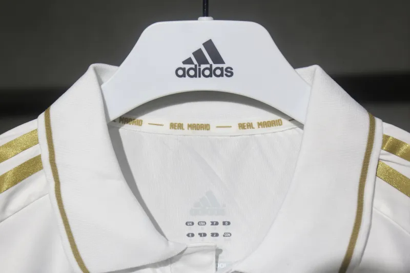 Real Madrid Authentic Retro Jersey Home Soccer Shirt 2011/12