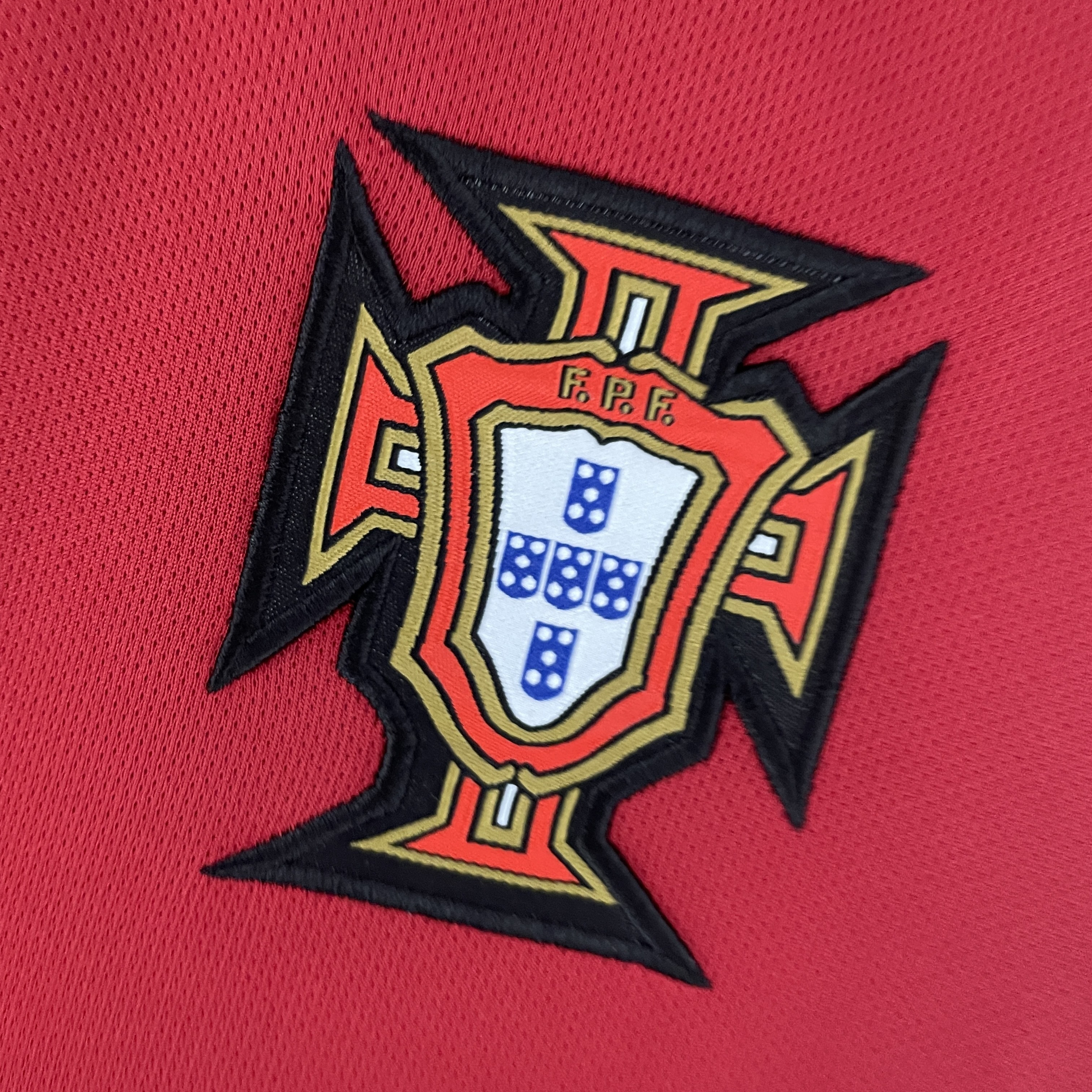 Portugal Retro Soccer Jersey Home Custom Shirt 2006