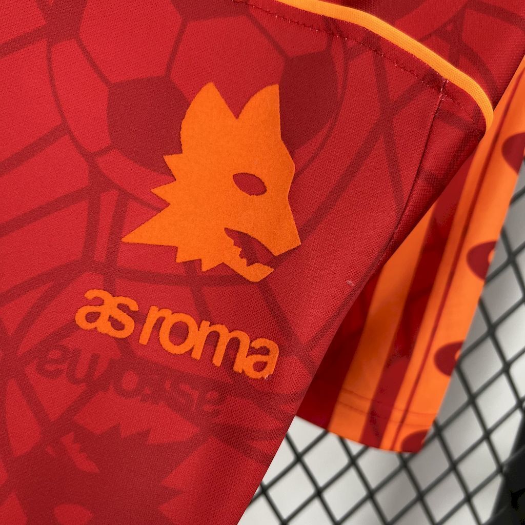 Roma Retro Soccer Jersey Home Custom Shirt 1995/96
