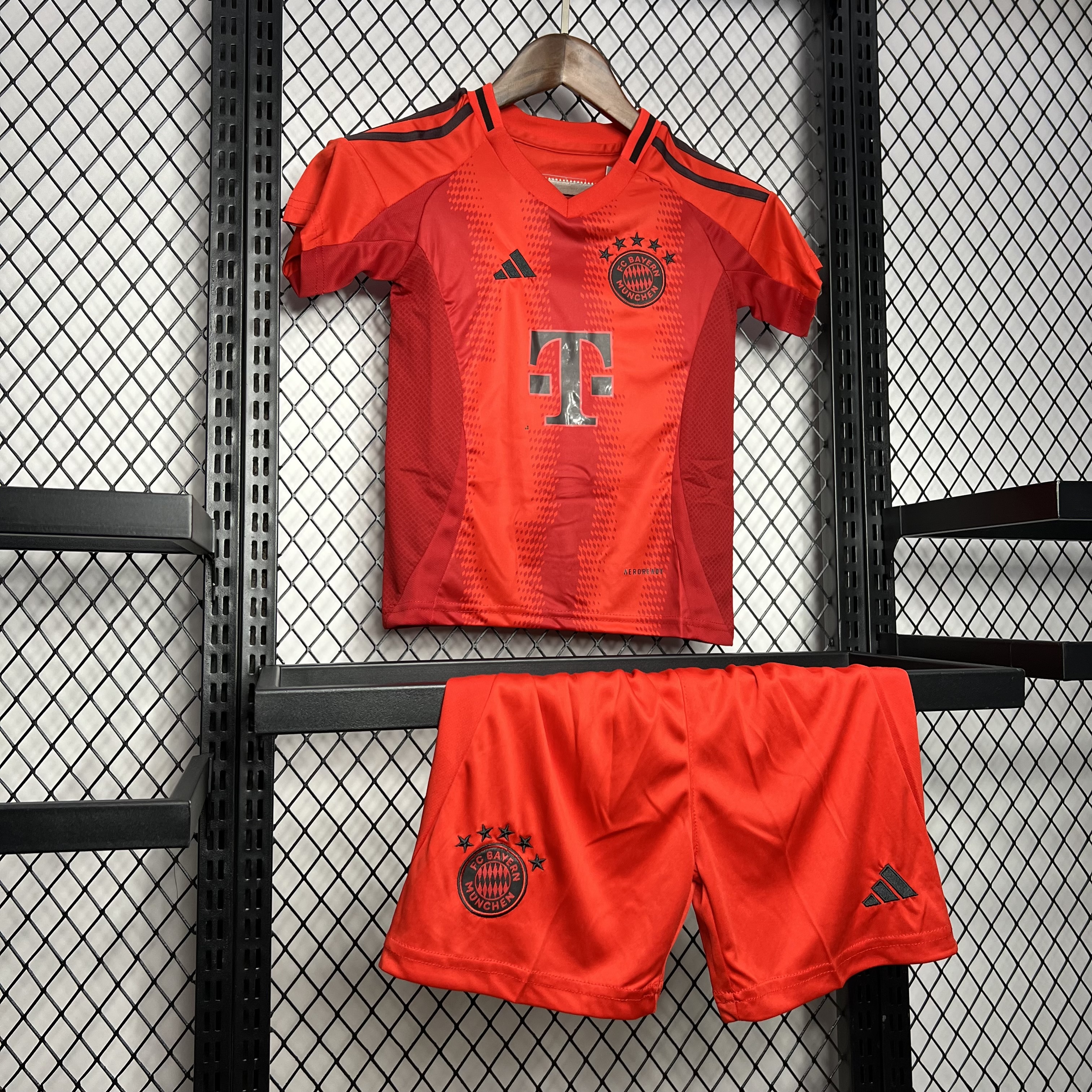 Bayern Munich Jersey Custom Soccer Kids Kit Jersey+Shorts Home 2024/25