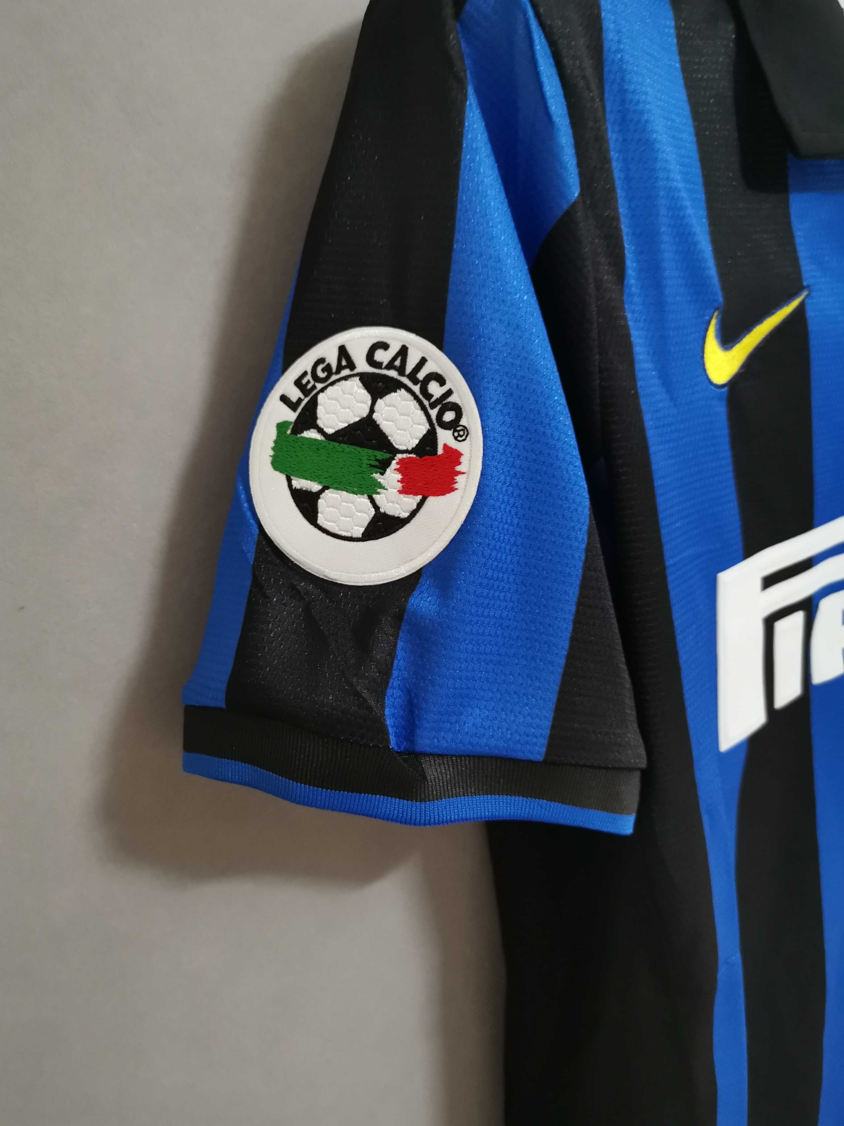 Inter Milan Retro Jersey Custom Home Soccer Jersey 1998/99