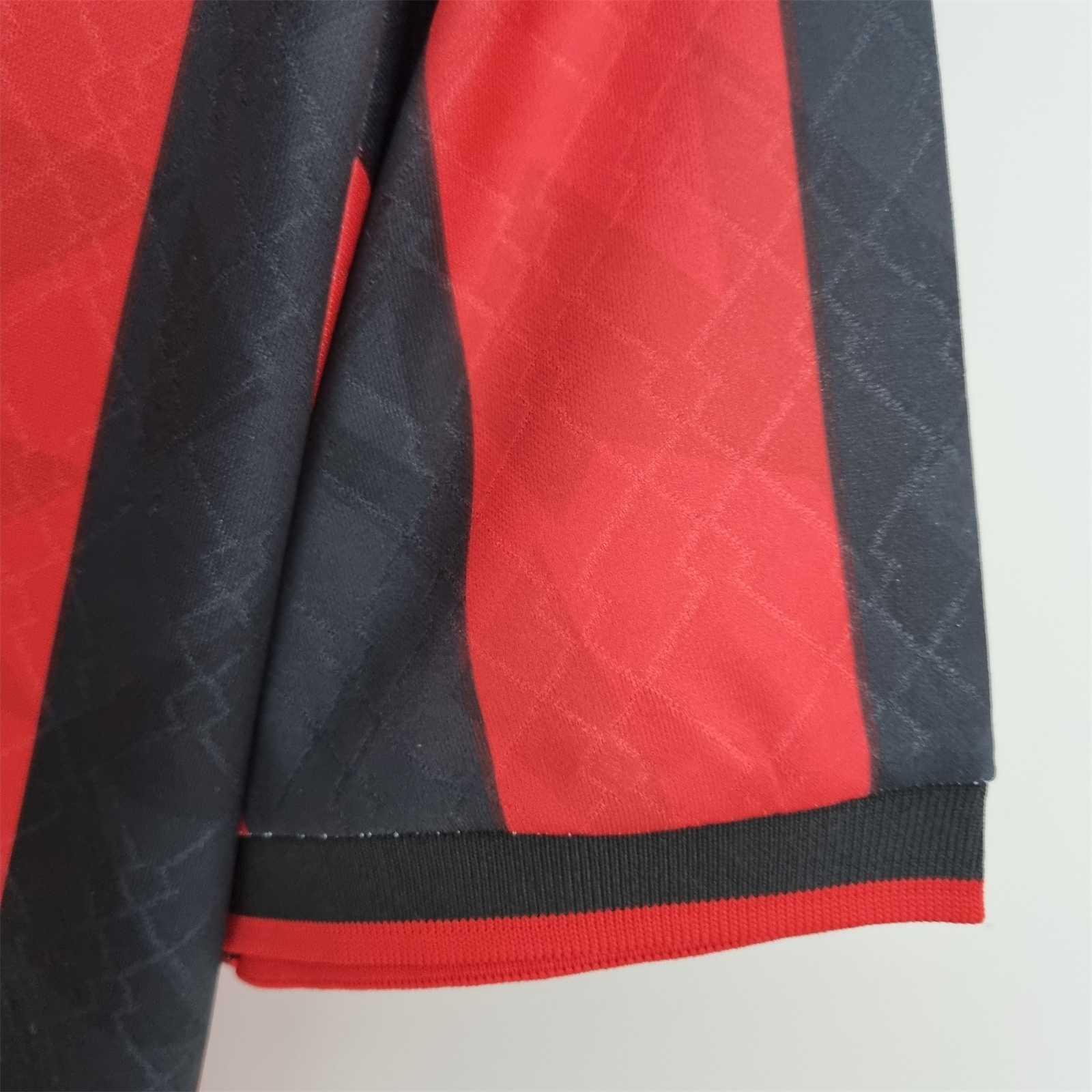 AC Milan Retro Soccer Jersey Home Custom Shirt 1995/96