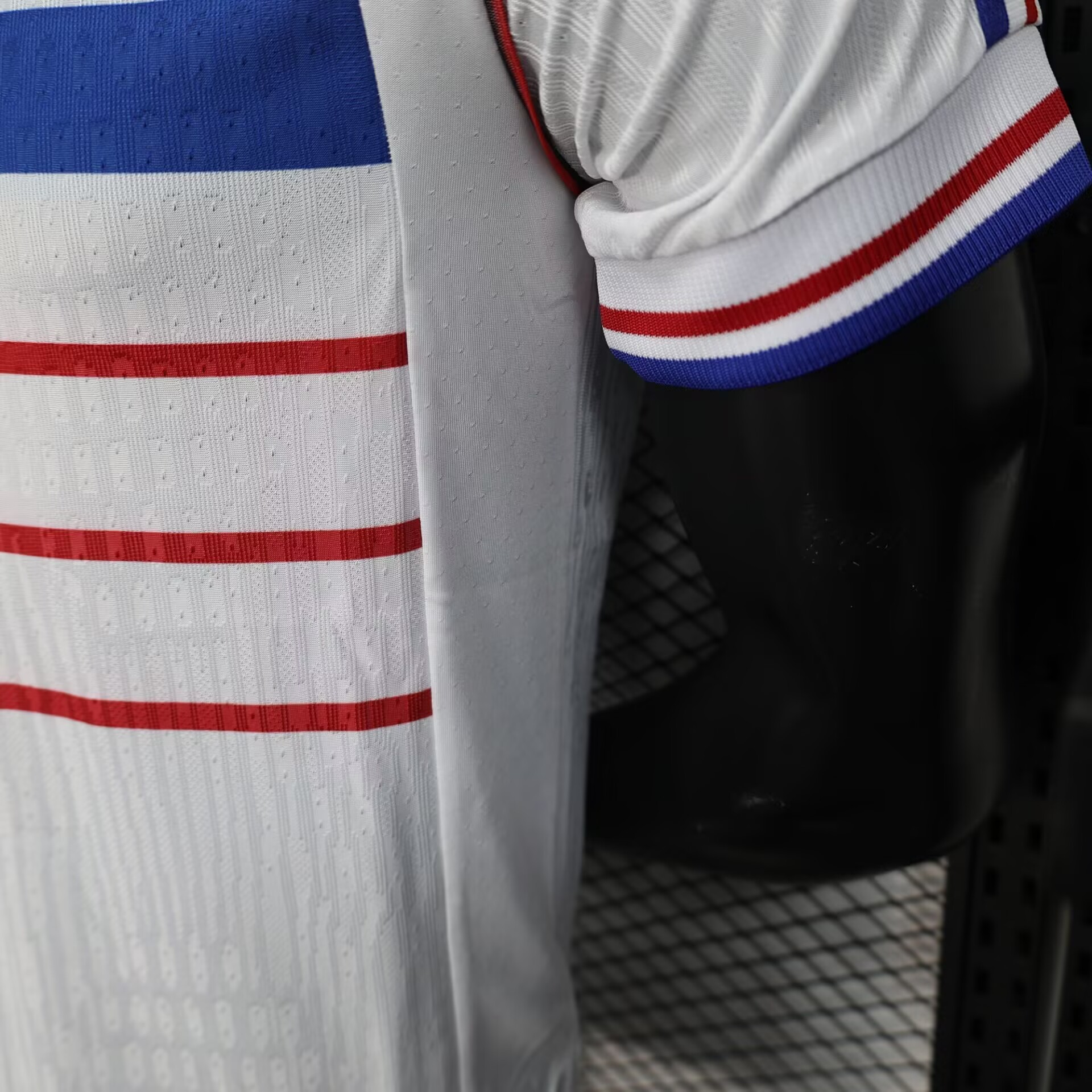 France Retro Authentic Soccer Jersey Away Shirt World Cup 1998