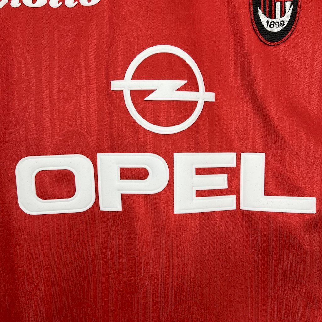 AC Milan Retro Soccer Jersey Away Custom Shirt 1998/99