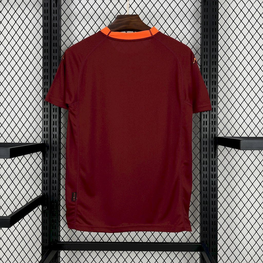 Roma Retro Soccer Jersey Home Custom Shirt 2000/01