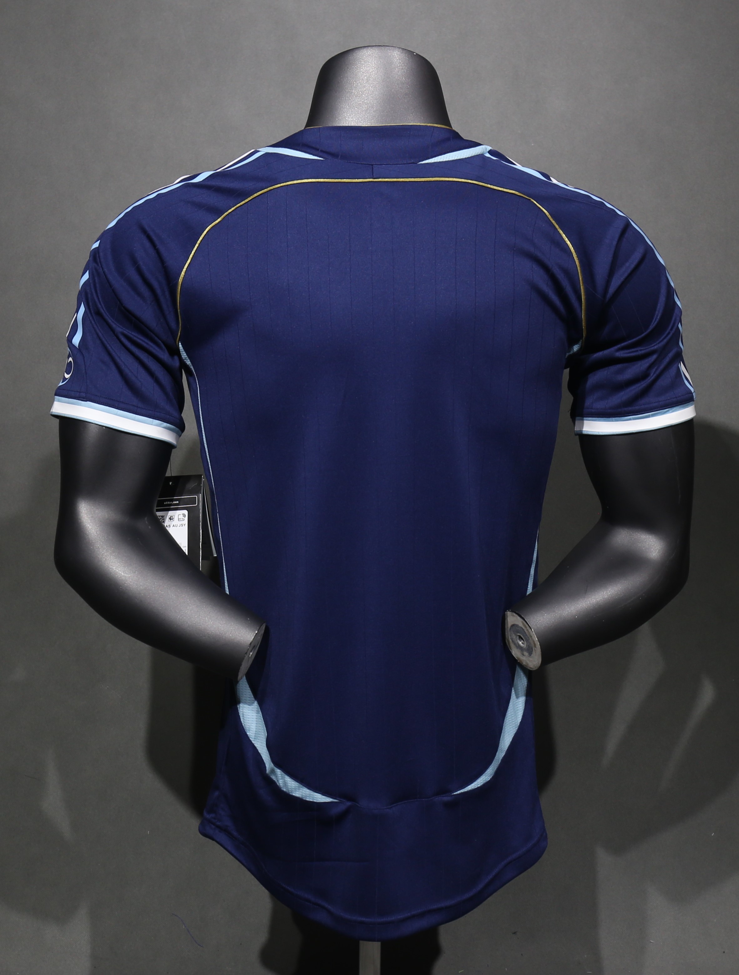 Argentina Retro Authentic Jersey Away Football Jersey World Cup 2006