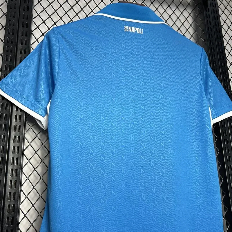 Napoli Soccer Jersey Home Custom Shirt 2024/25