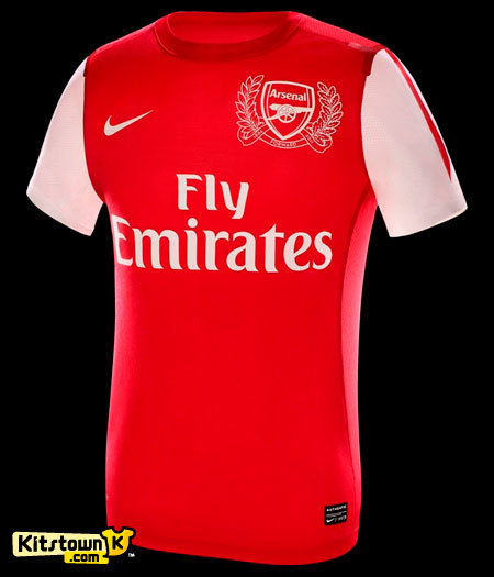 Arsenal Authentic Soccer Retro Jersey Home Shirt 2011-12