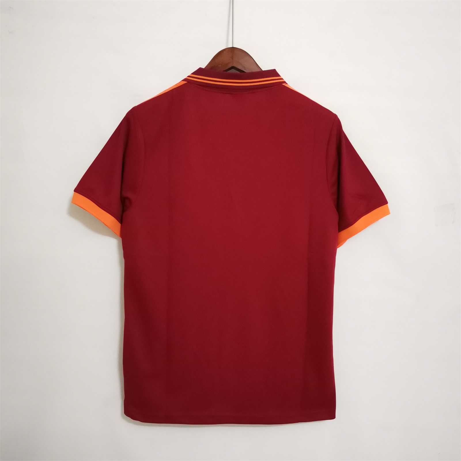 Roma Retro Soccer Jersey Home Custom Shirt 1992/94