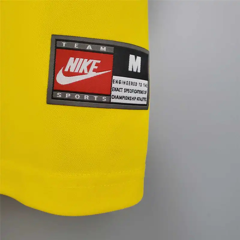 Brazil Retro Jersey Custom Home Soccer Jersey 1998