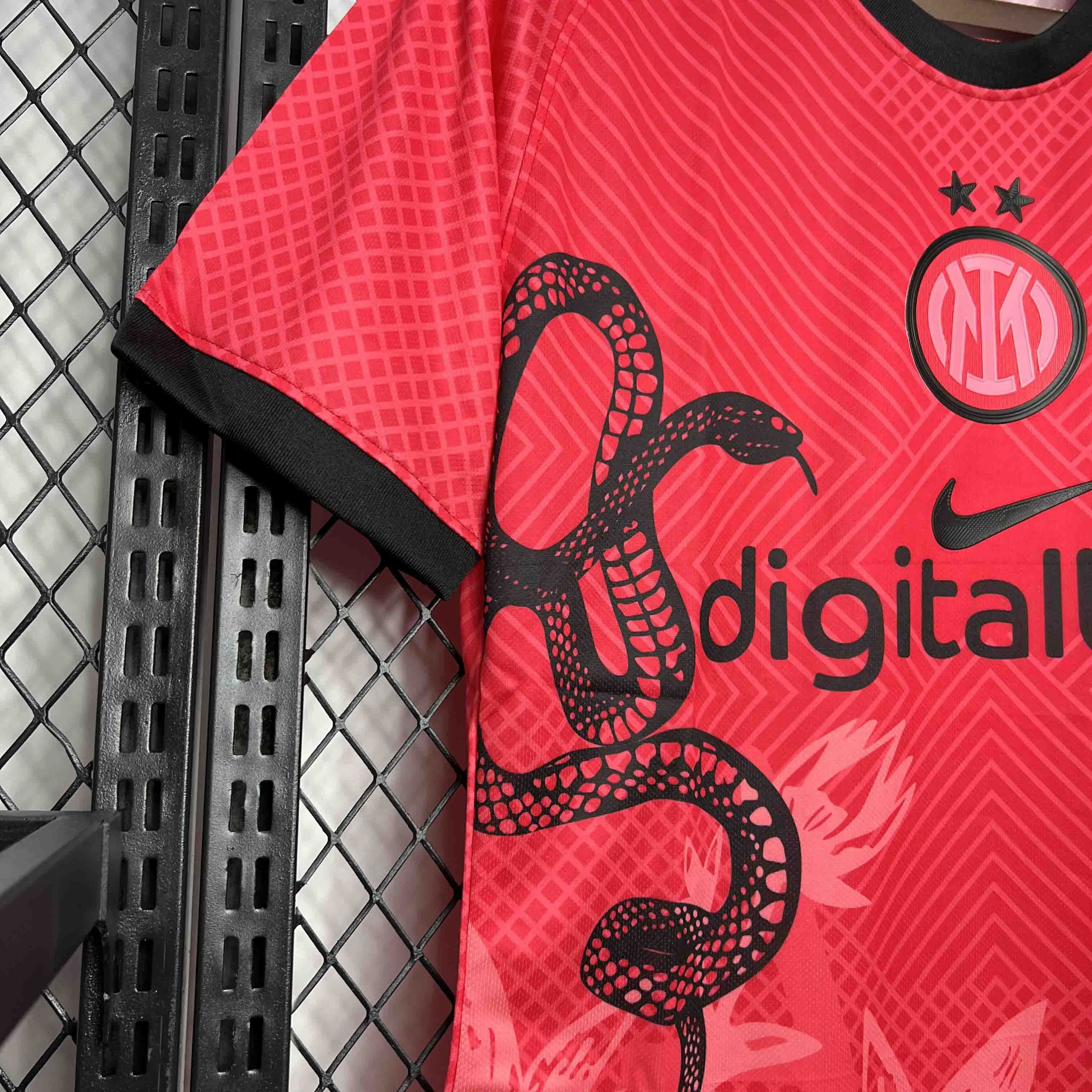 Inter Milan Soccer Jersey Snake Special Edition Custom Shirt 2024/25