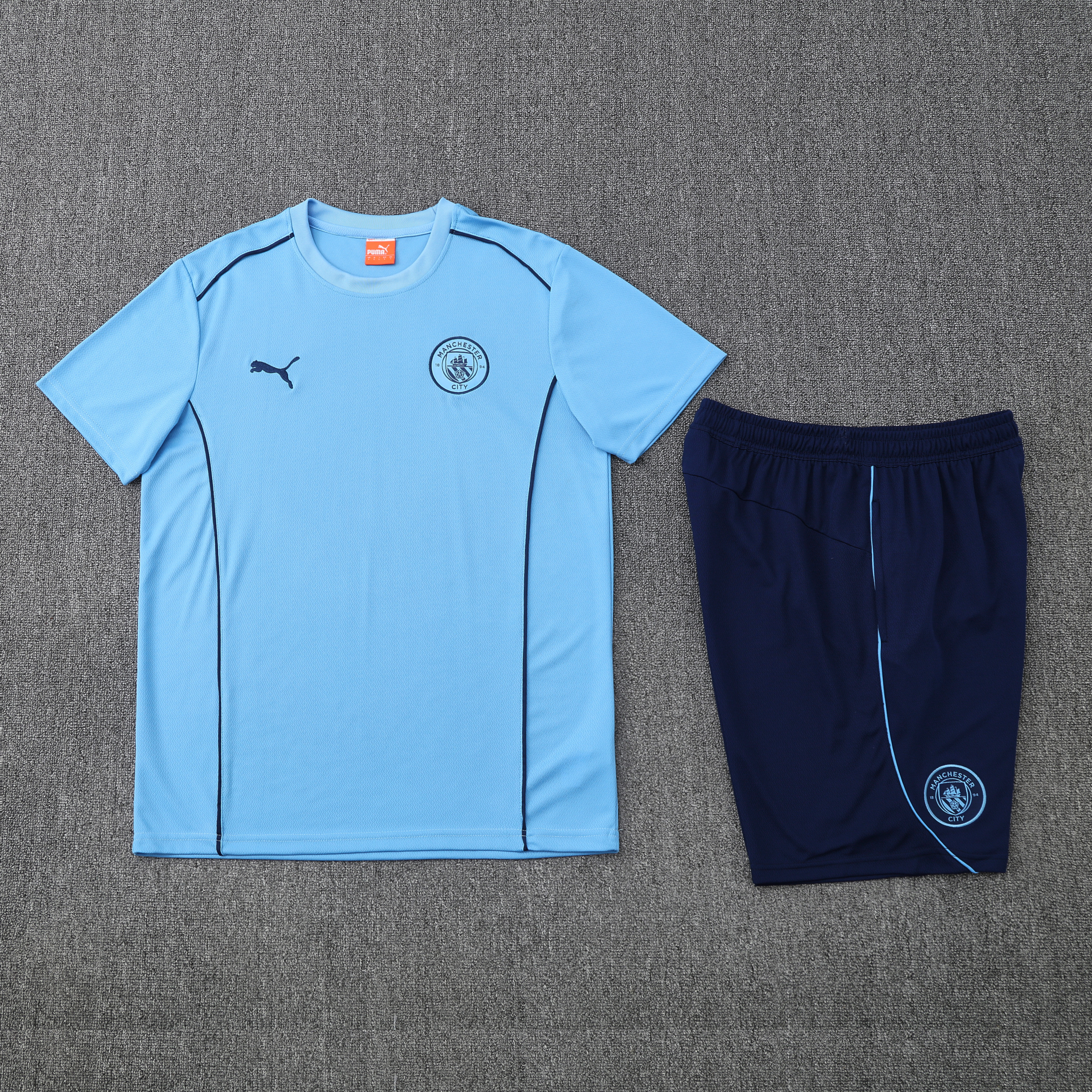 Manchester City Training Jersey Kit Blue 2025/26