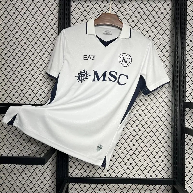 Napoli Soccer Jersey Away Custom Shirt 2024/25