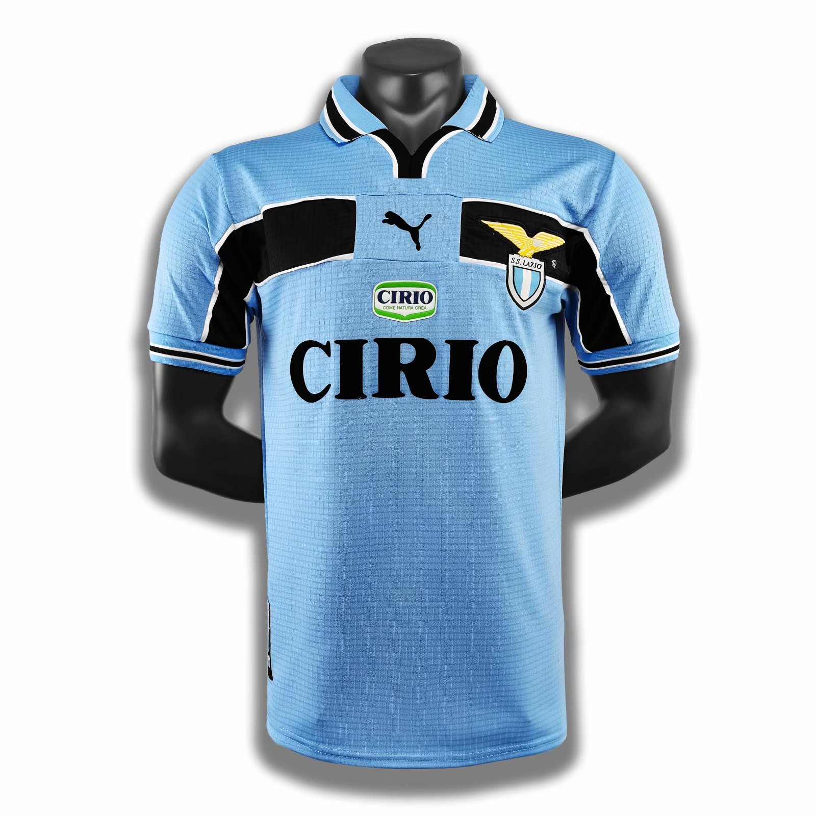 Lazio Retro Soccer Jersey Home Custom Shirt 1998/99
