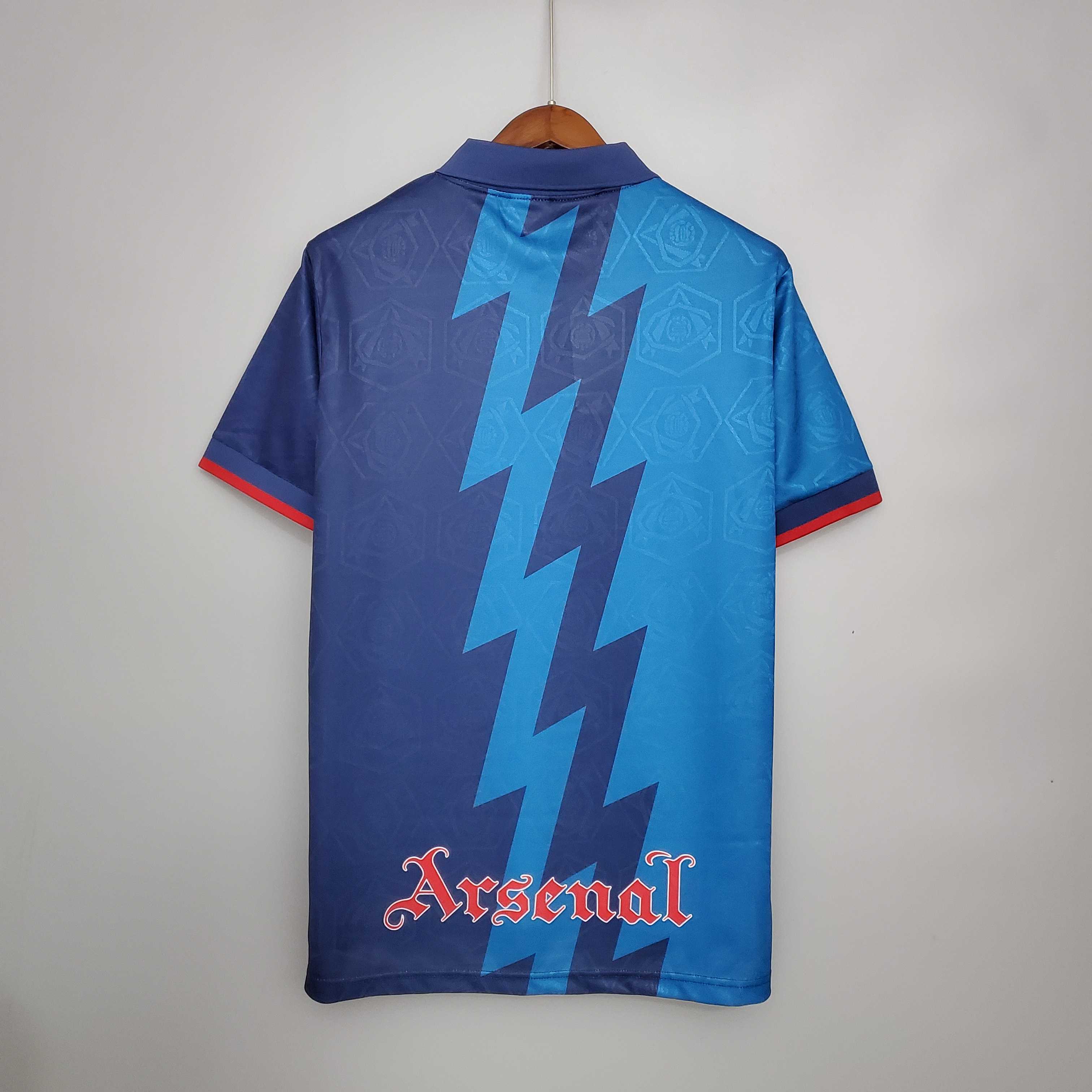 Arsenal Soccer Retro Jersey Away Custom Shirt 1995-96