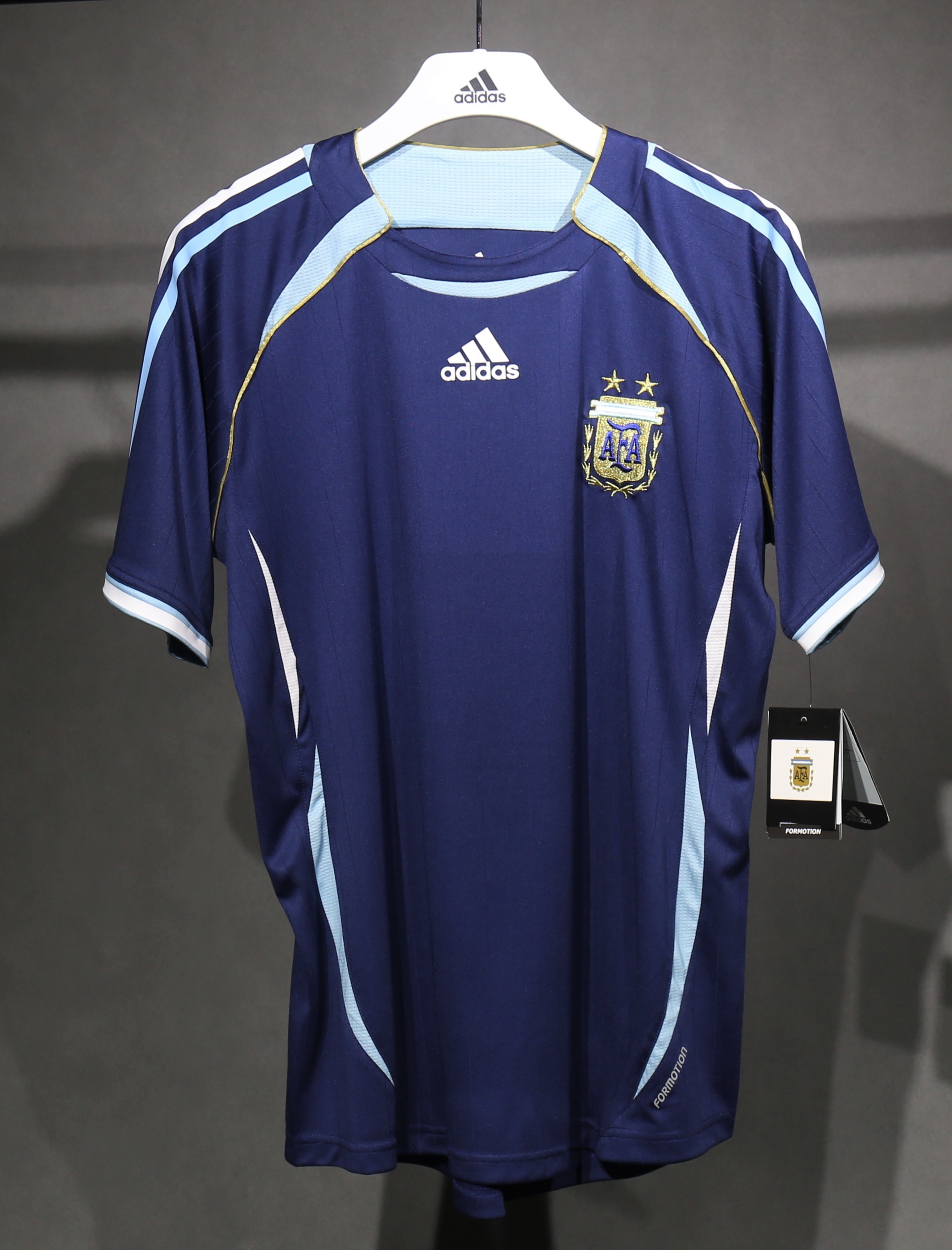 Argentina Retro Authentic Jersey Away Football Jersey World Cup 2006