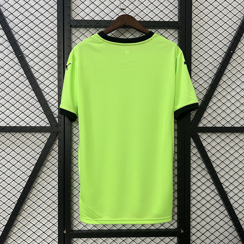 Portugal Soccer Jersey Green Goalkeeper Custom Shirt 2025