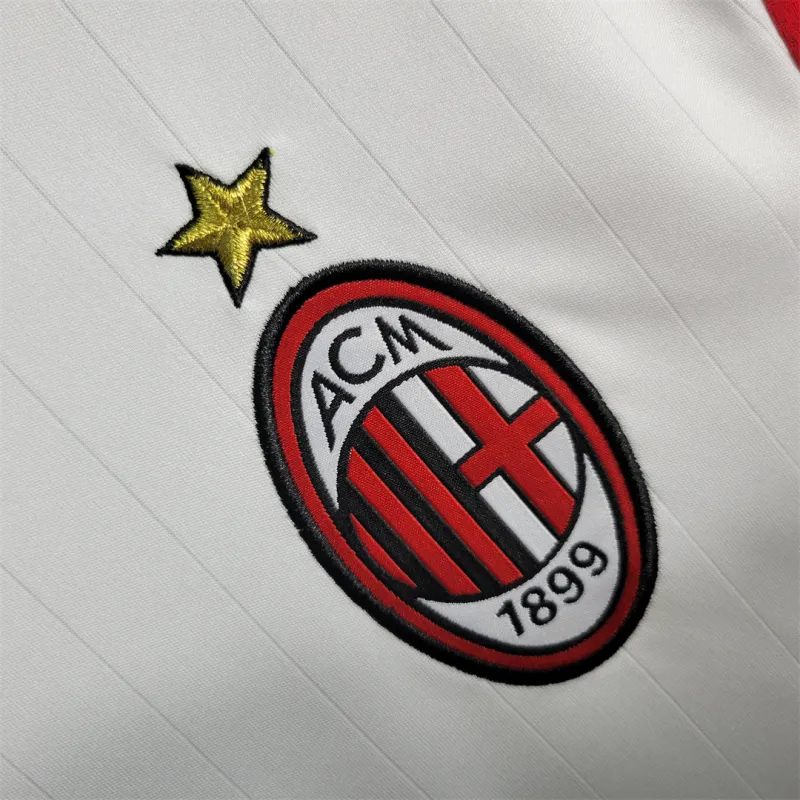 AC Milan Retro Soccer Jersey Away UCL Final Long Sleeve Custom Shirt 2006/07