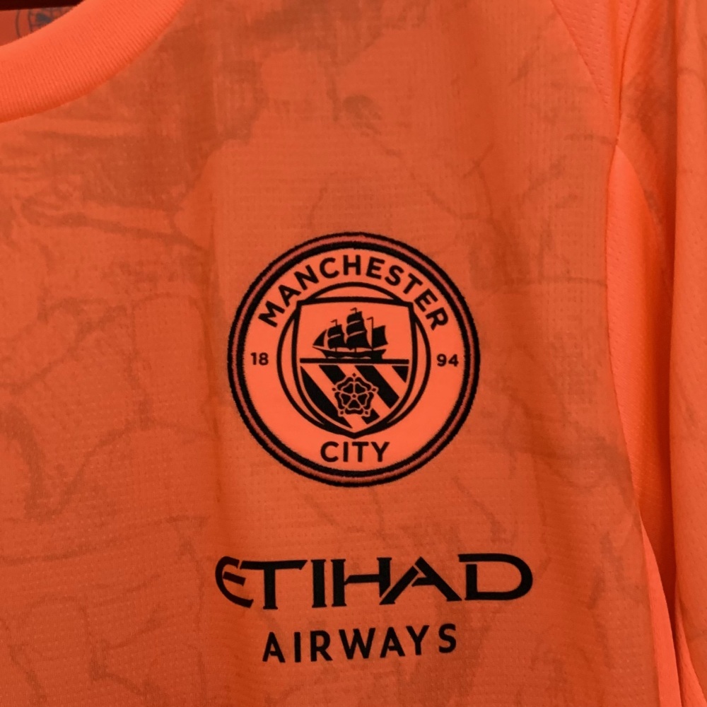 Manchester City Third Away Football Jersey Shirt 2025/26