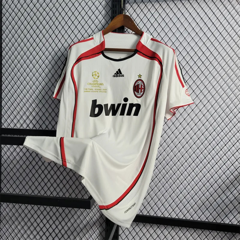 AC Milan Retro Soccer Jersey Away UCL Final Custom Shirt 2006/07
