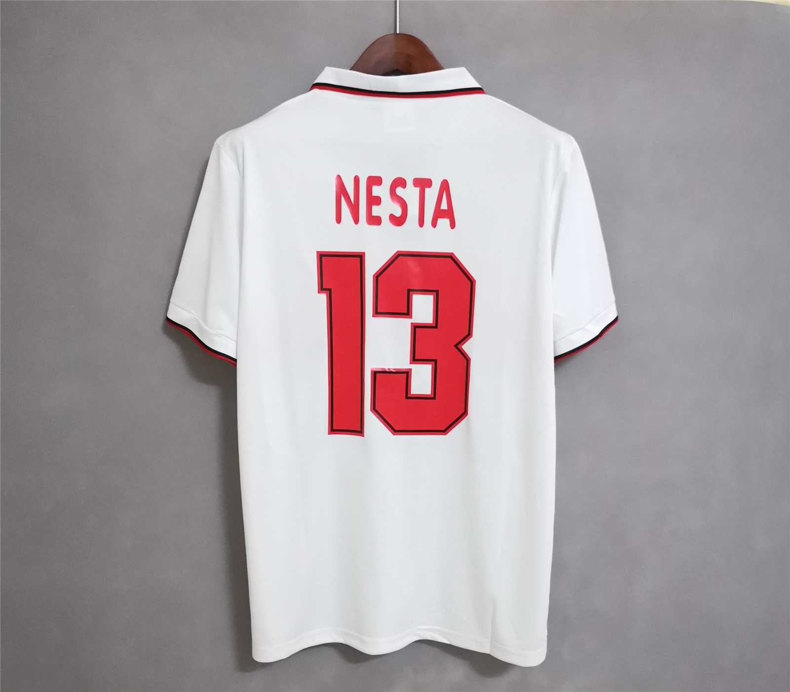 AC Milan Retro Soccer Jersey Away Custom Shirt 1993/94