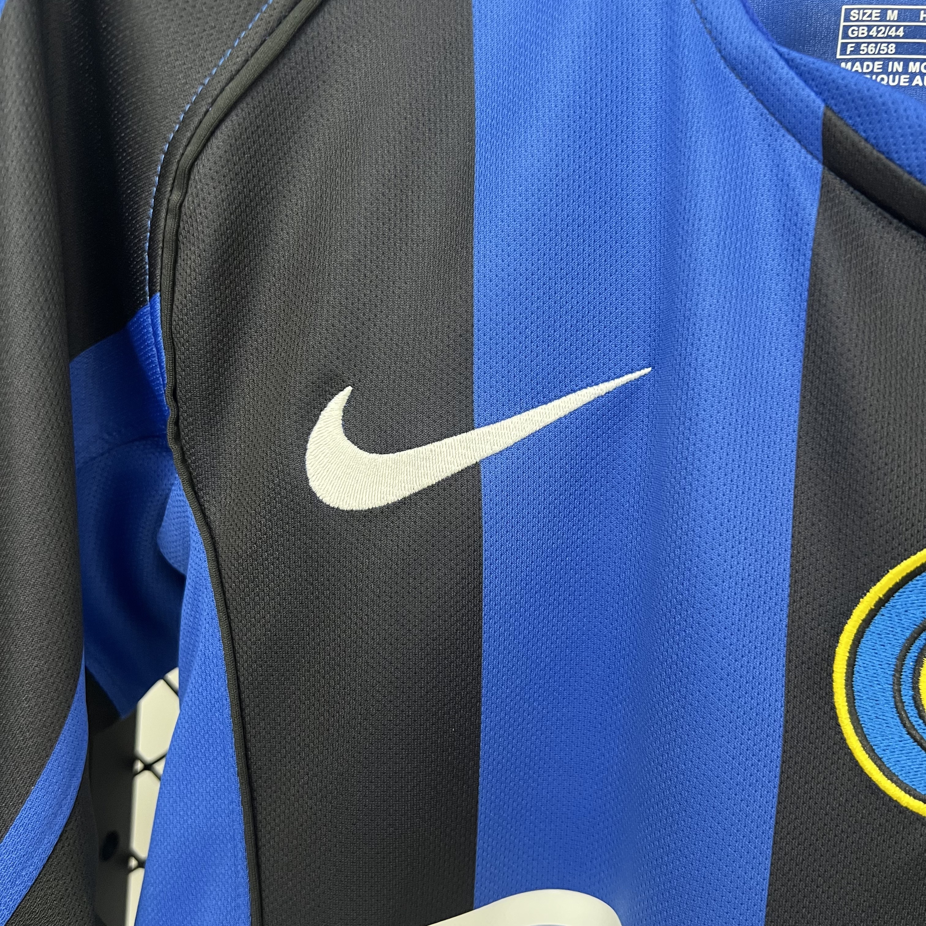 Inter Milan Retro Jersey Custom Home Soccer Jersey 2004/05