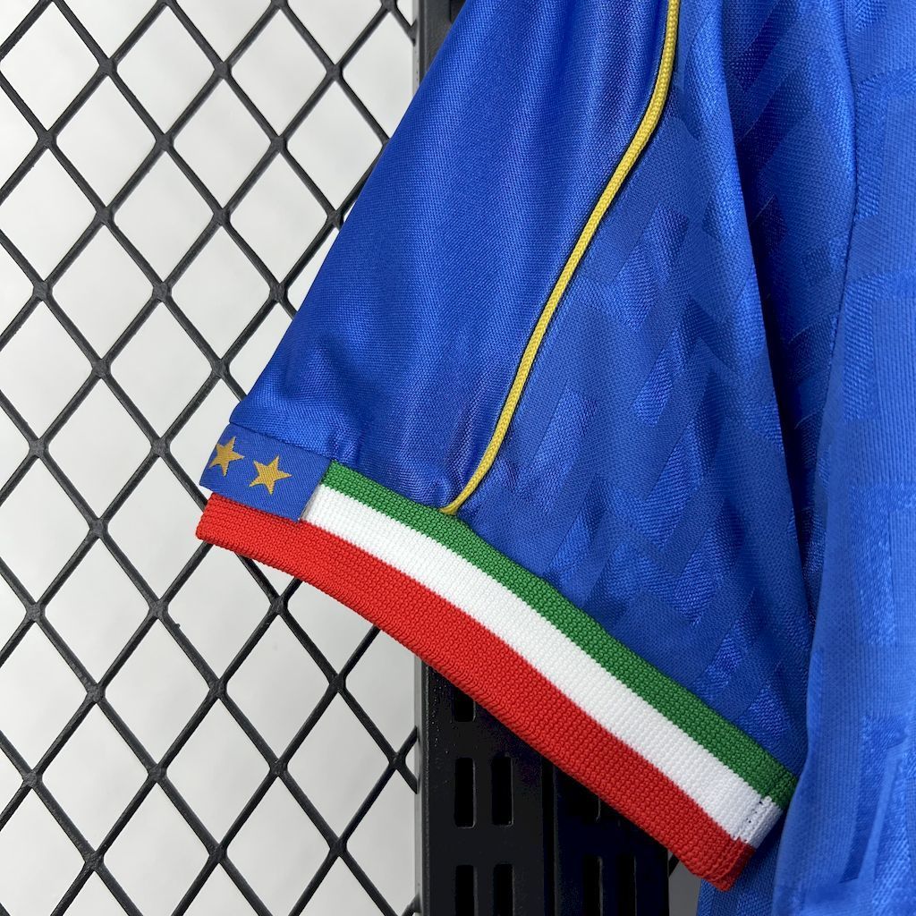 Italy Retro Soccer Jersey Home Custom Shirt 1995