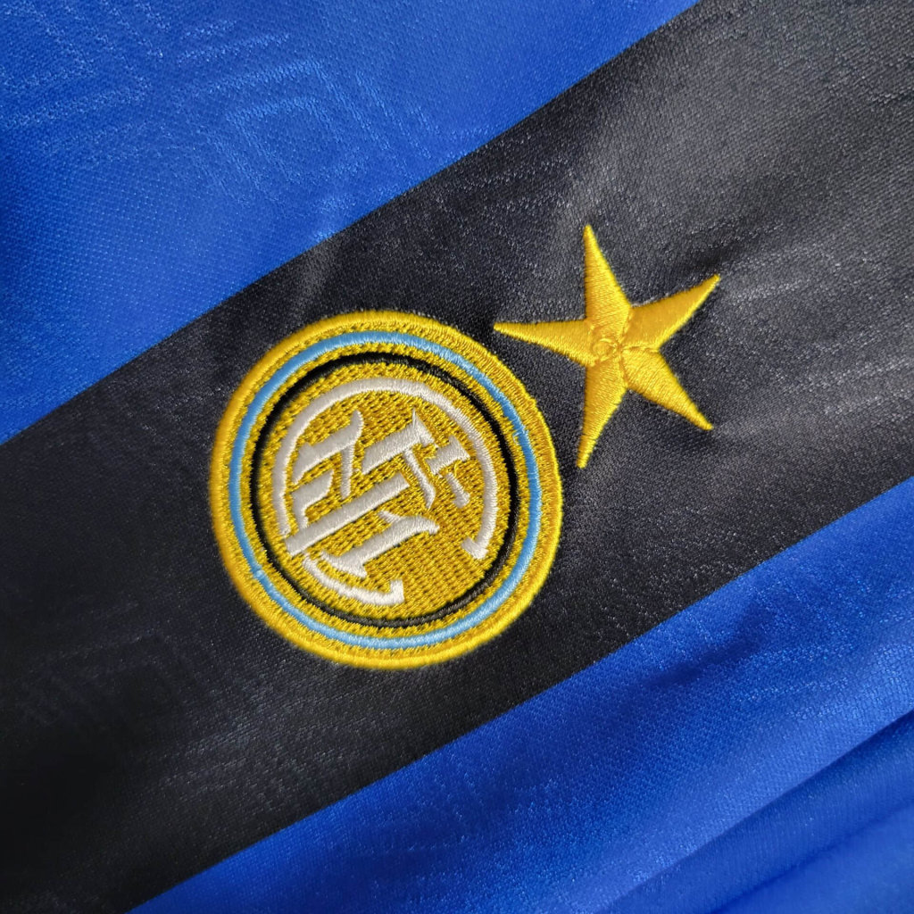 Inter Milan Retro Jersey Custom Home Soccer Jersey 1995/96