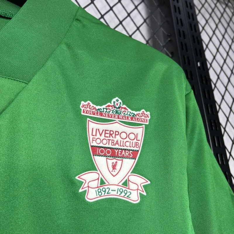 Liverpool Retro Football Jersey Away Custom Shirt 1992-93