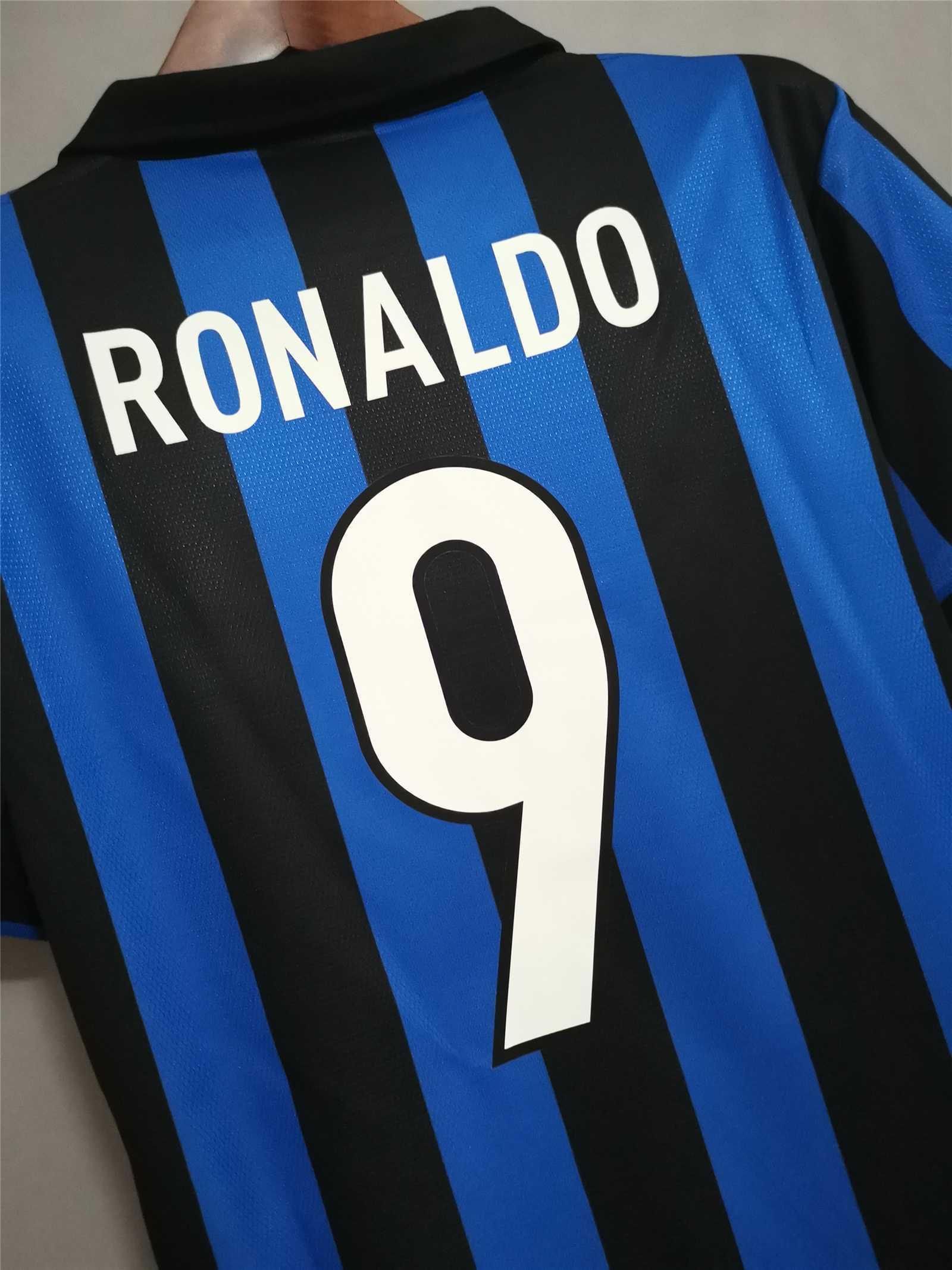 Inter Milan Retro Jersey Custom Home Soccer Jersey 1998/99