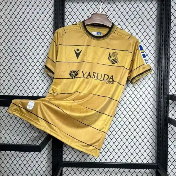 Real Sociedad Soccer Jersey Away Custom Shirt 2024/25