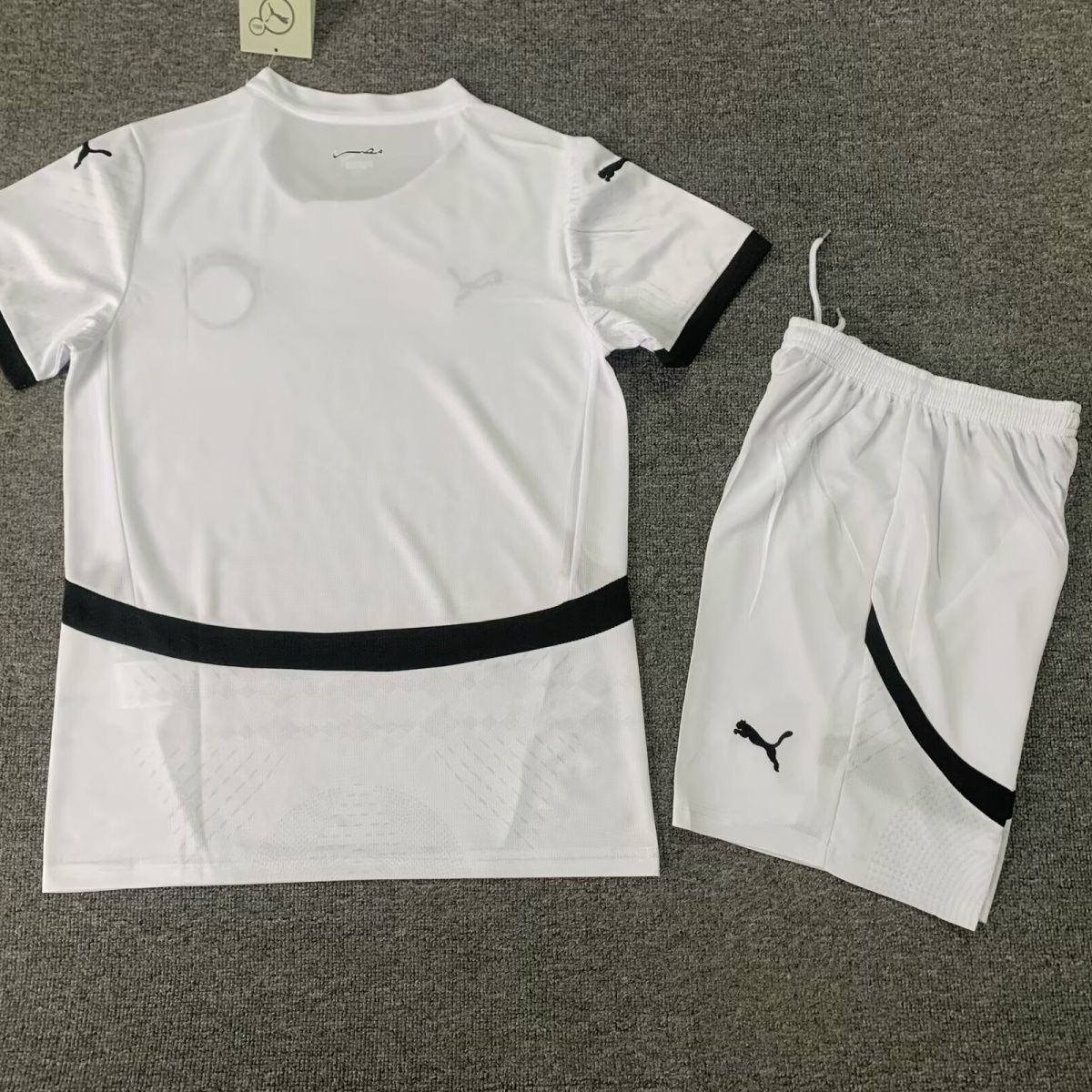 Egypt Soccer Jersey Away Kids Kit Jersey+Shorts 2024-25