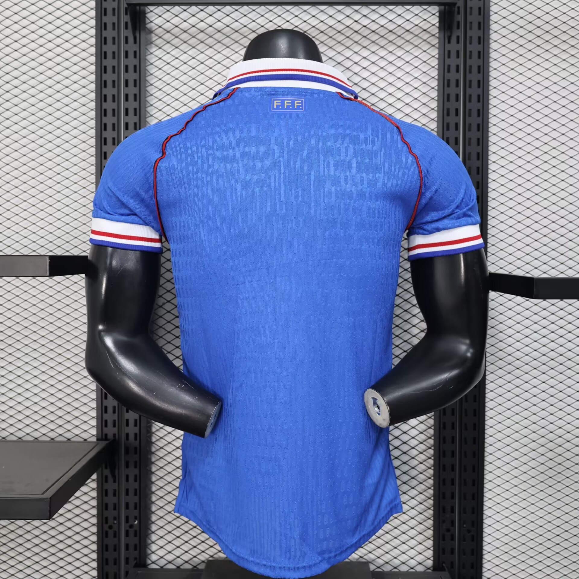 France Retro Authentic Soccer Jersey Home Shirt World Cup 1998