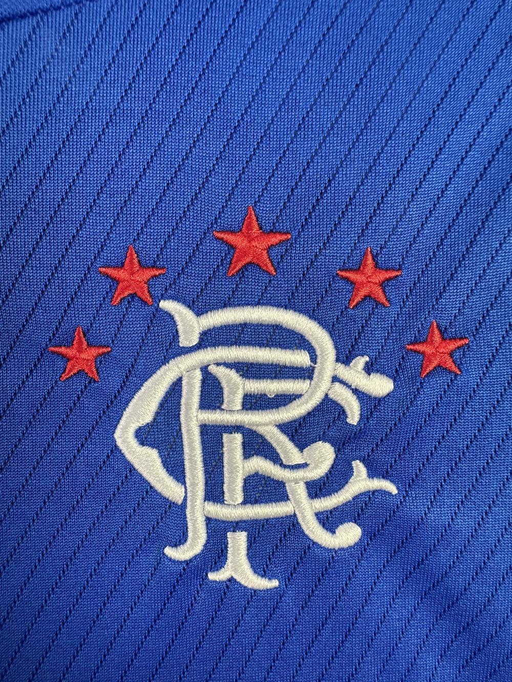 Rangers FC Retro Soccer Jersey Home Custom Shirt 2008-09