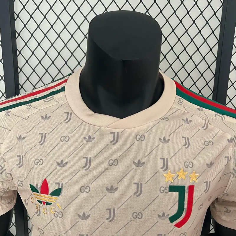 Juventus Authentic Soccer Jersey x Gucci Special Edition Shirt 2024/25