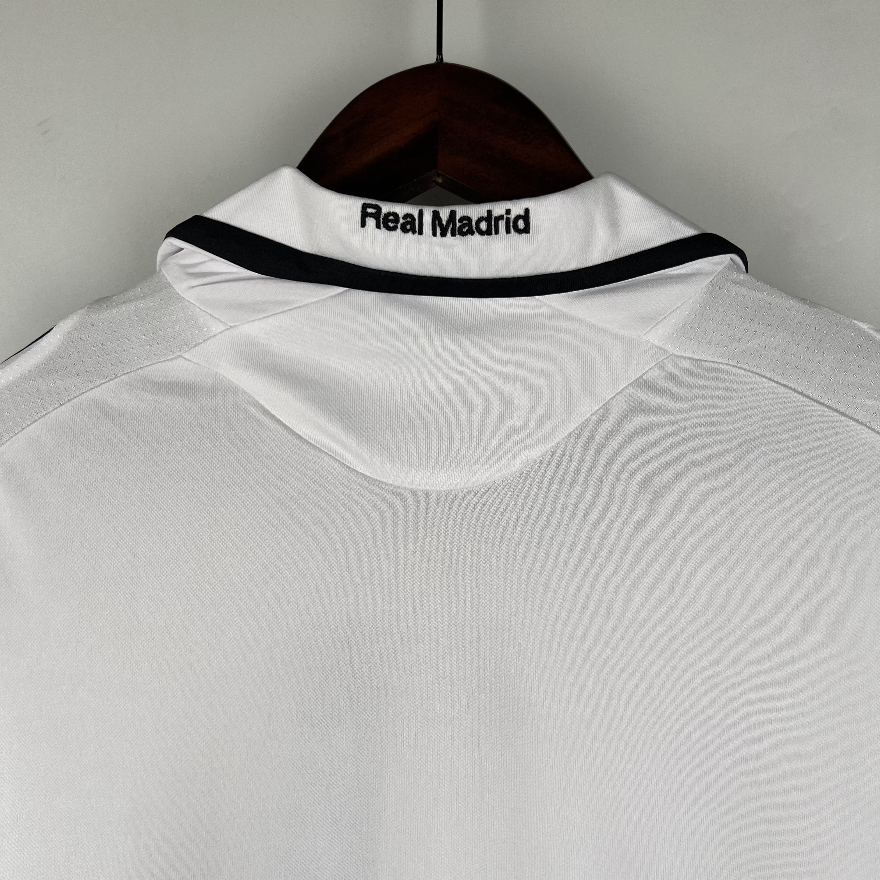 Real Madrid Retro Jersey Home Custom Soccer Shirt 2008/09