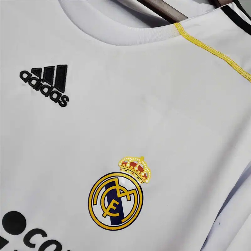 Real Madrid Retro Jersey Home Custom Soccer Shirt 2009/10