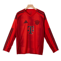 Bayern Munich Long Sleeve Jersey Home Football Shirt 2024/25