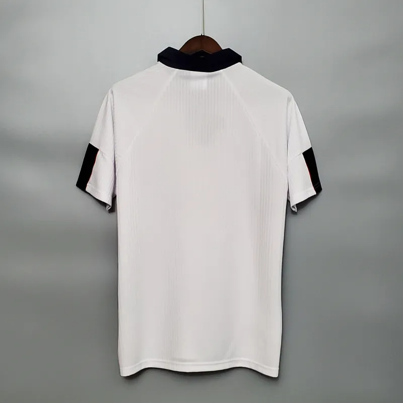 England Retro Soccer Jersey Home Custom Shirt World Cup 1998
