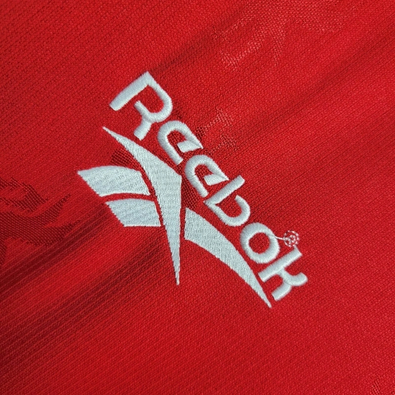 Liverpool Retro Football Jersey Home Custom Shirt 1996/97