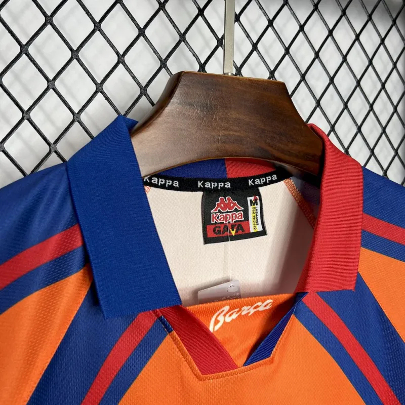 Barcelona Retro Jersey Away Soccer Shirt 1997-98
