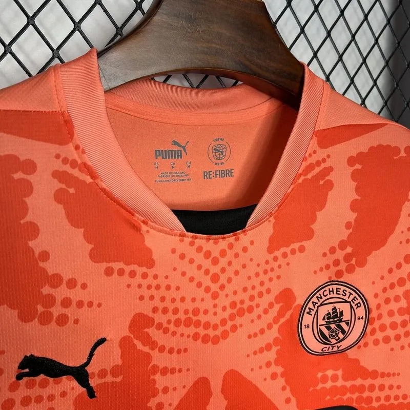 Manchester City Goalkeeper Football Jersey Shirt 2024/25