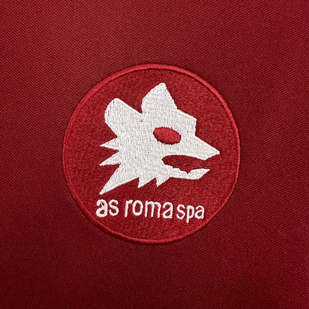 Roma Retro Soccer Jersey Home Custom Shirt 1989/90