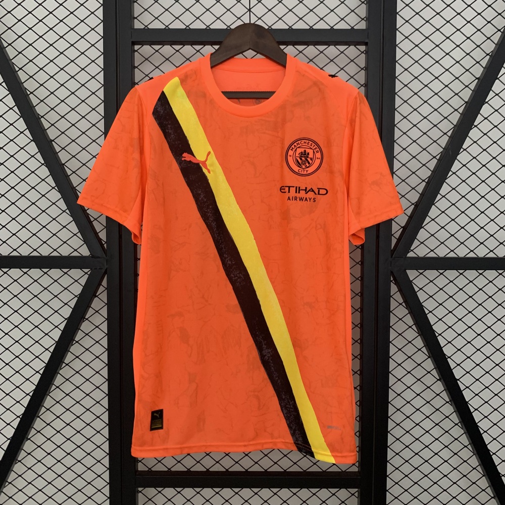 Manchester City Third Away Football Jersey Shirt 2025/26