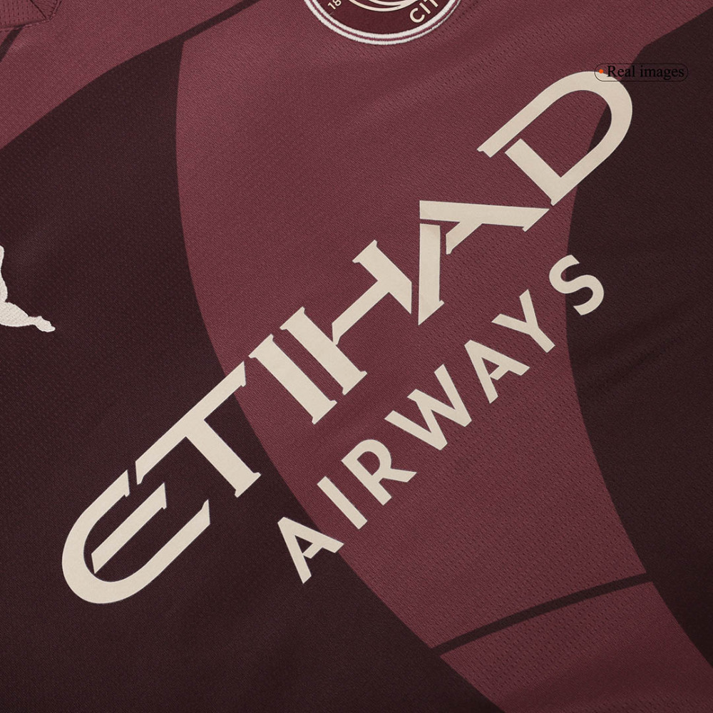 Manchester City Third Away Football Jersey Shirt 2024/25