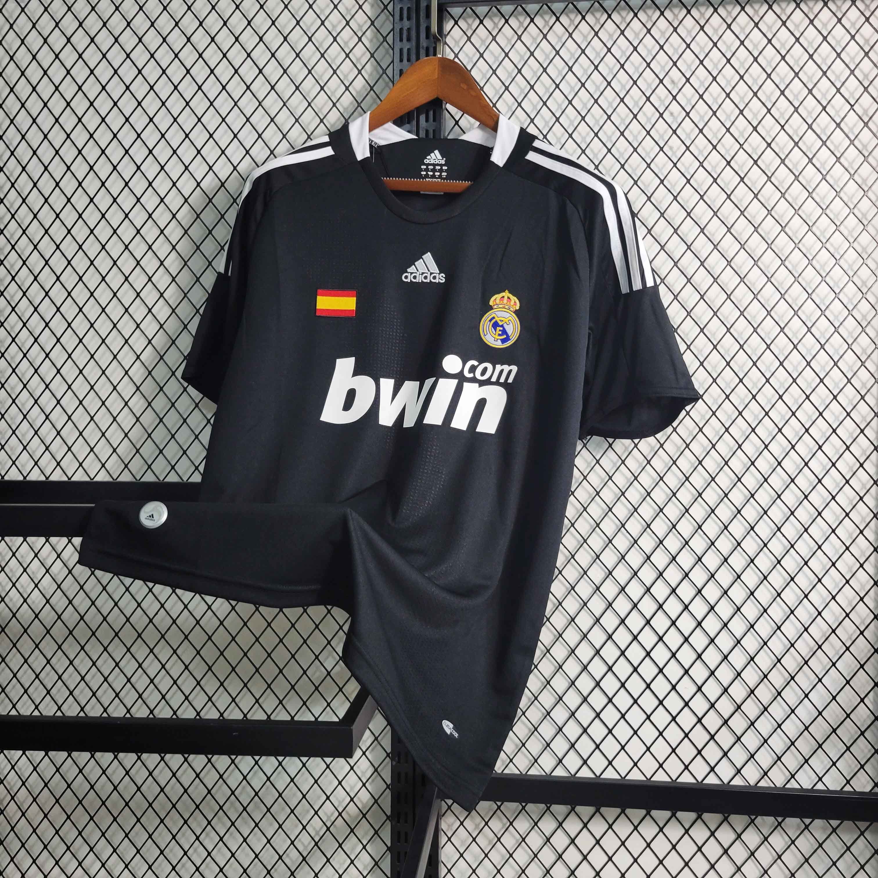 Real Madrid Retro Jersey Third Away Custom Soccer Shirt 2008/09