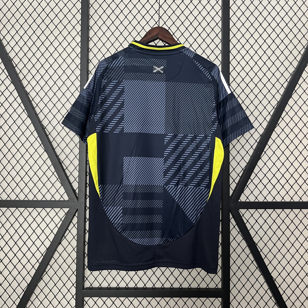 Scotland Soccer Jersey Home Custom Shirt 2024